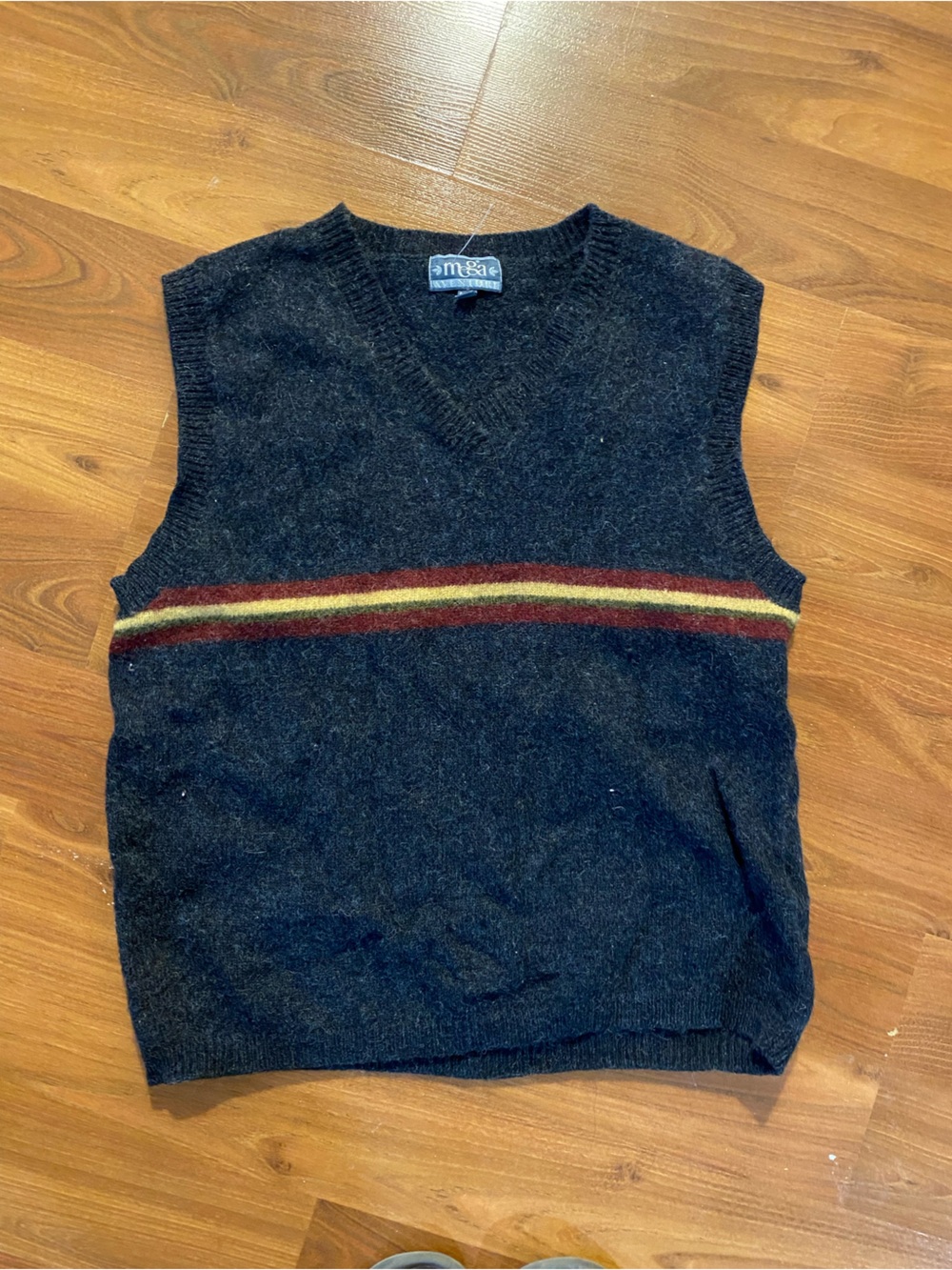 Vintage Wool Sweater Vest M